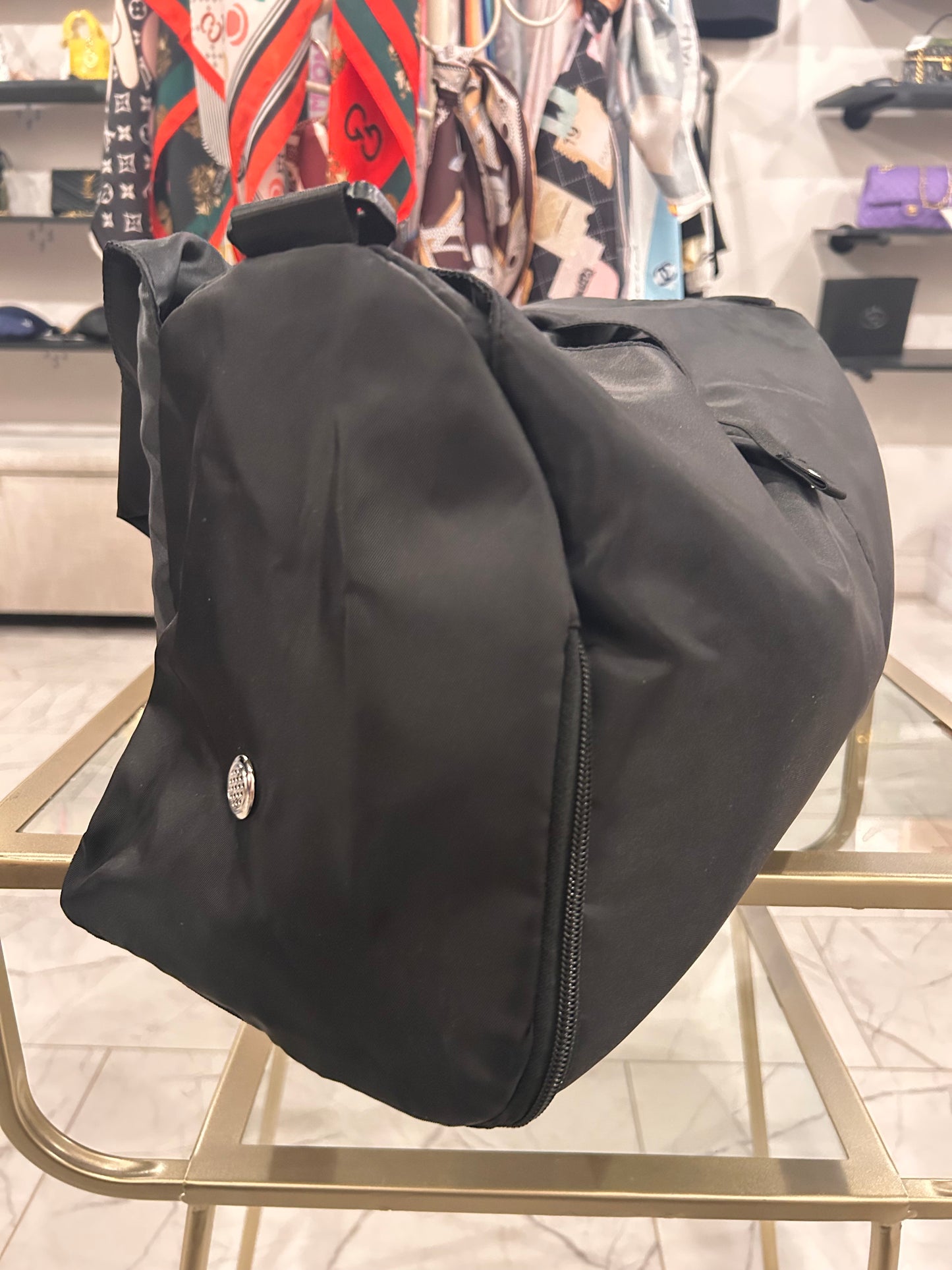 A DUFFLE BAG