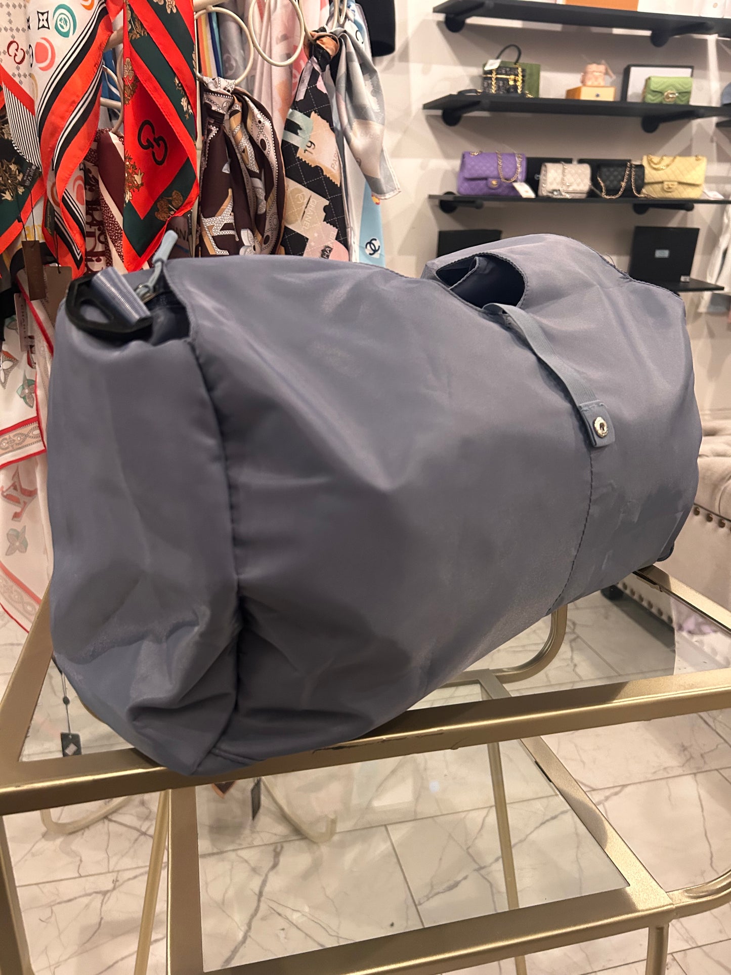 A DUFFLE BAG