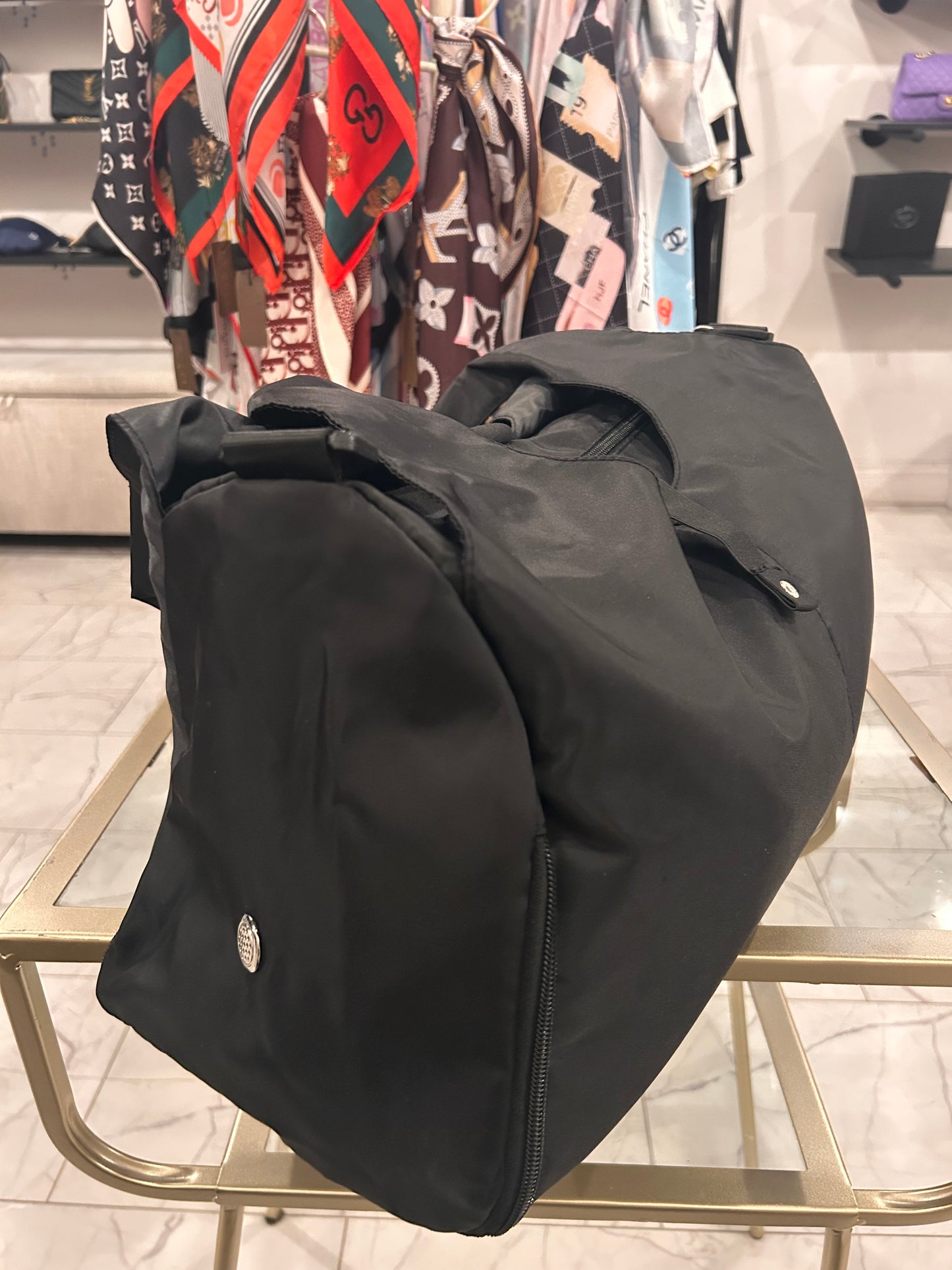 A DUFFLE BAG