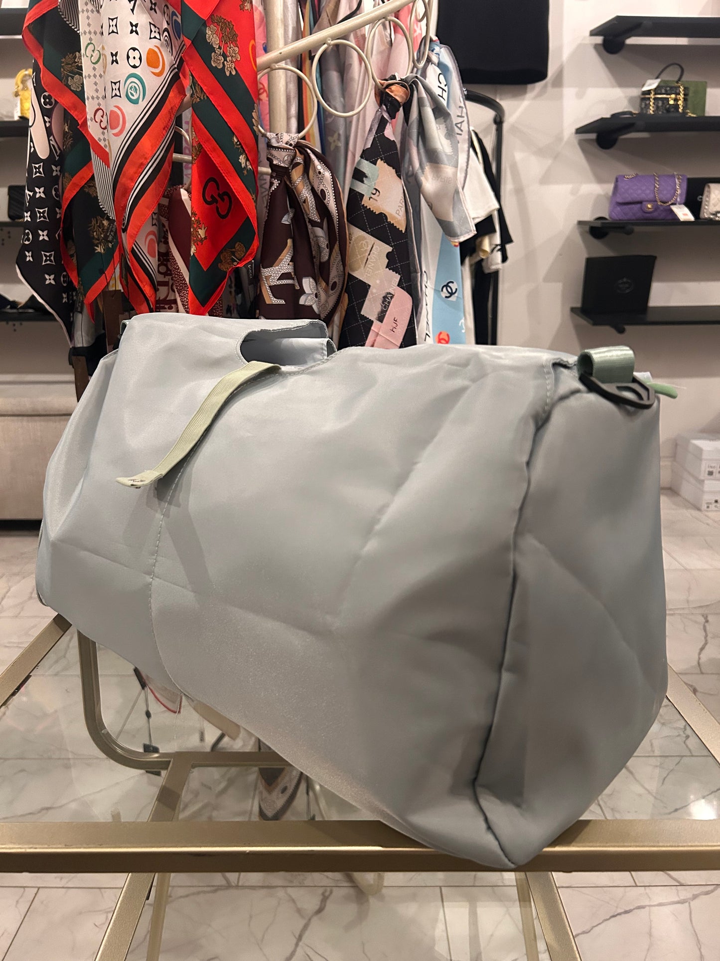 A DUFFLE BAG