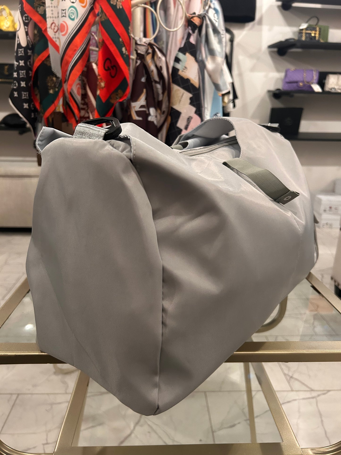 A DUFFLE BAG