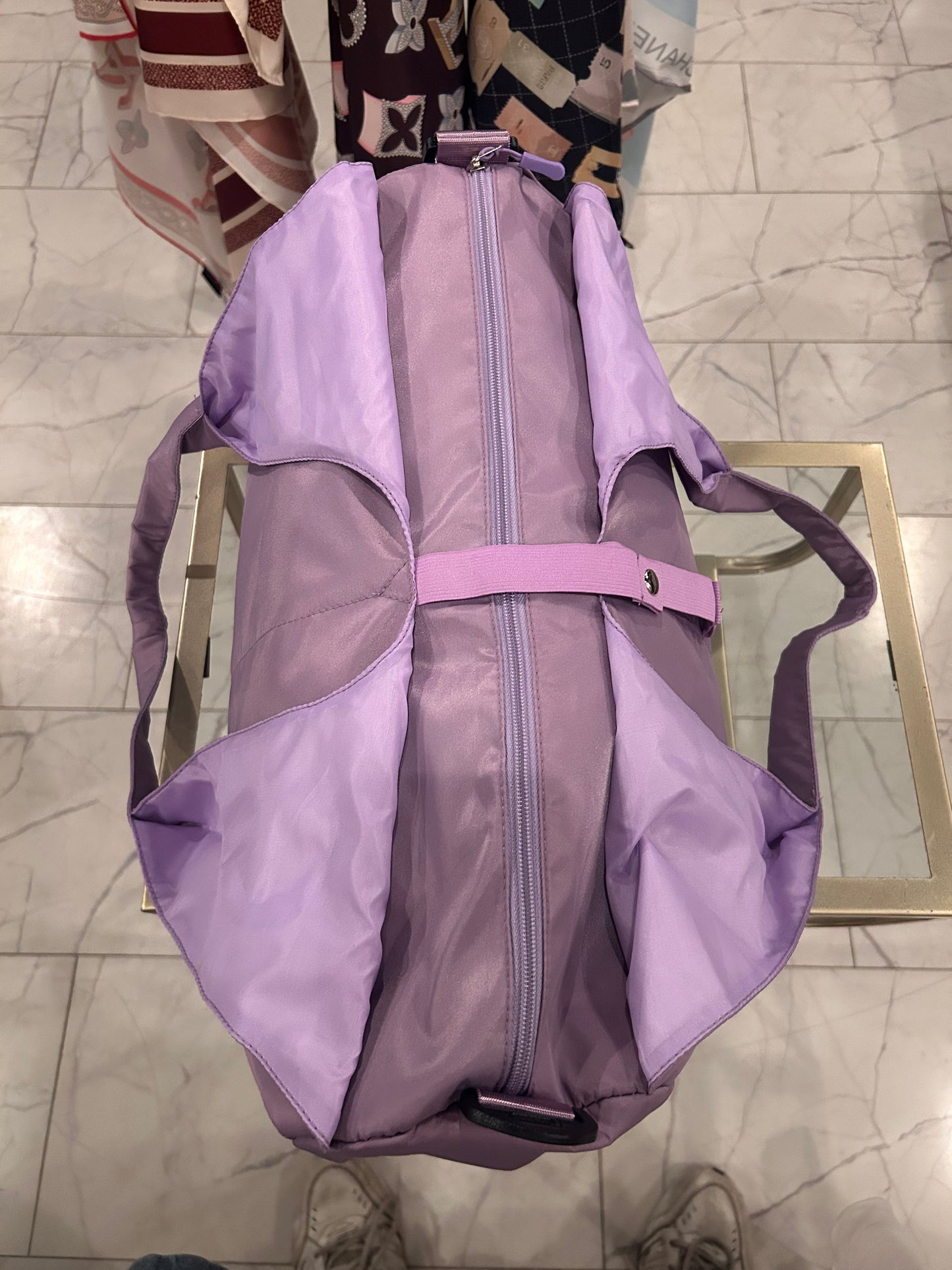 A DUFFLE BAG