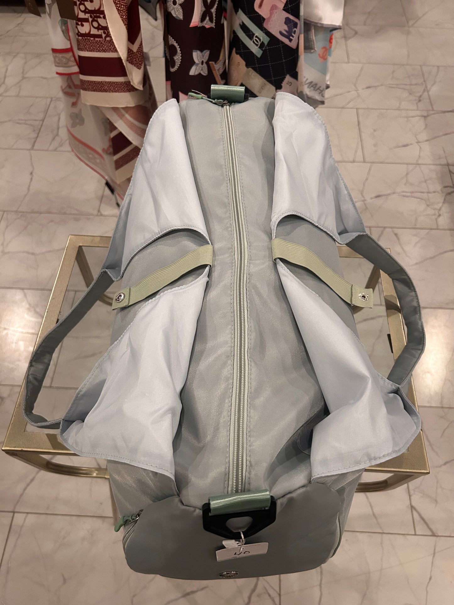 A DUFFLE BAG