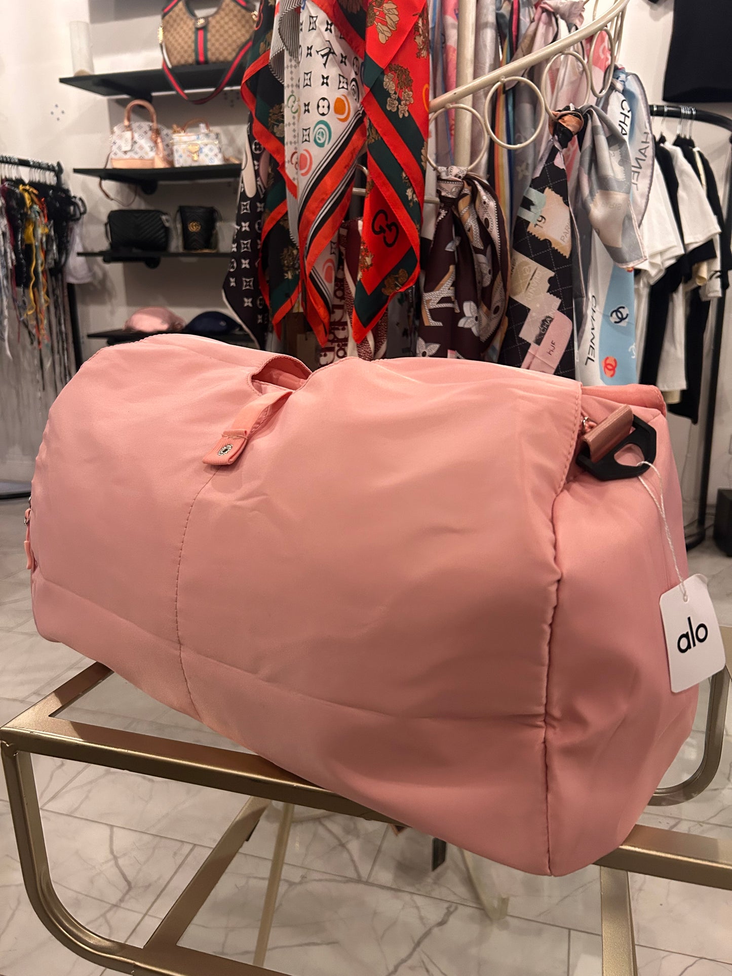 A DUFFLE BAG