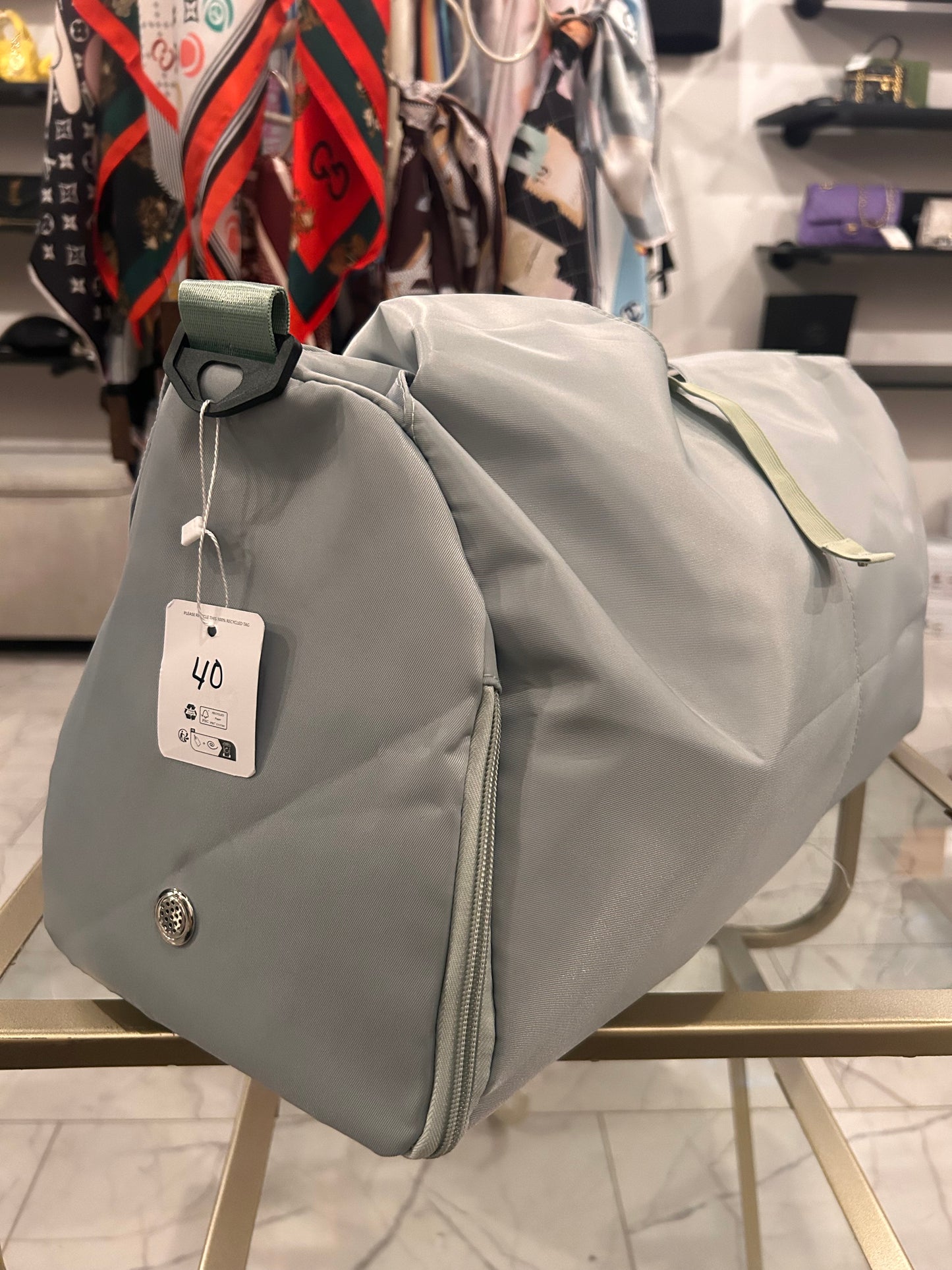A DUFFLE BAG