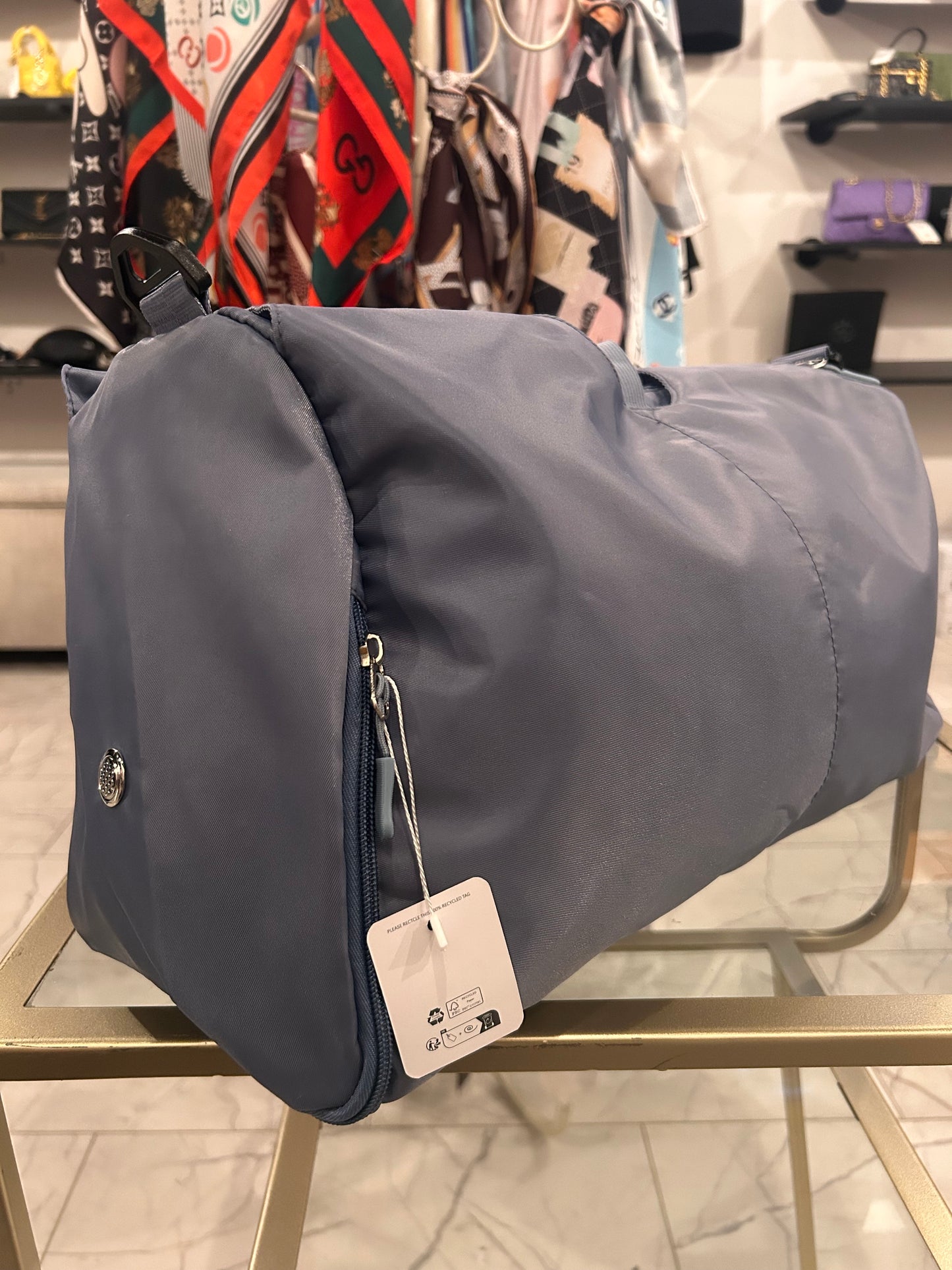 A DUFFLE BAG