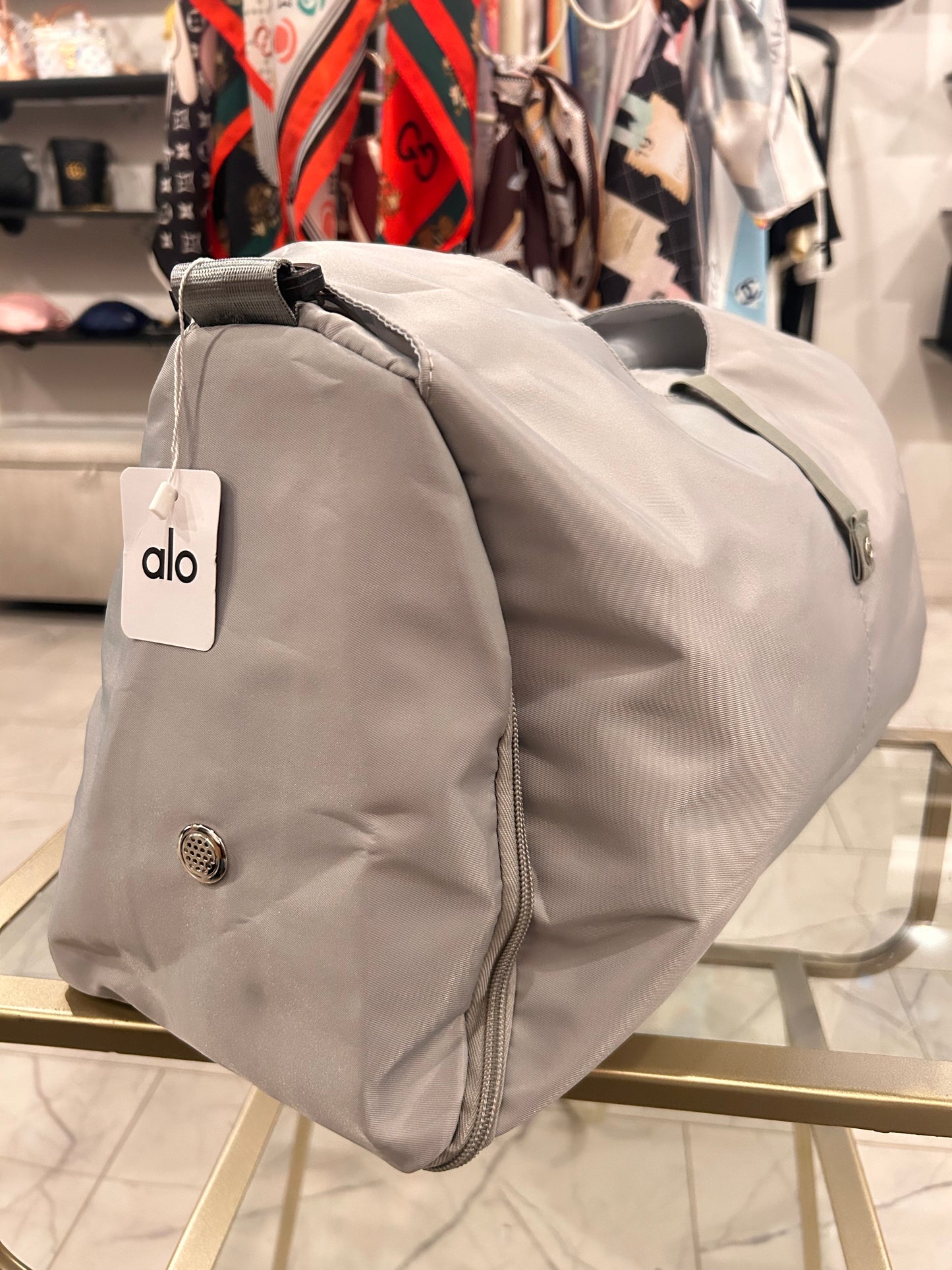 A DUFFLE BAG