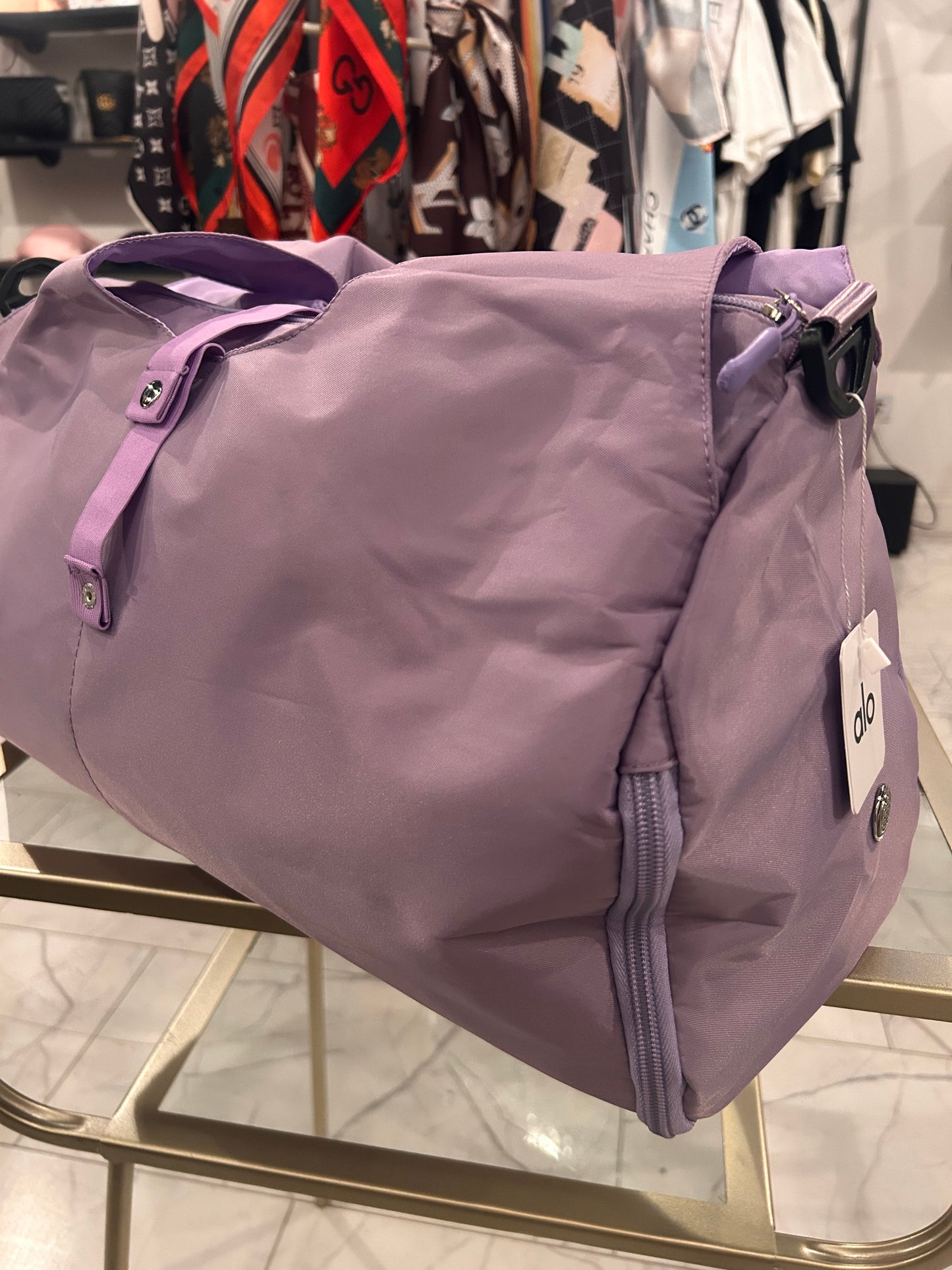 A DUFFLE BAG