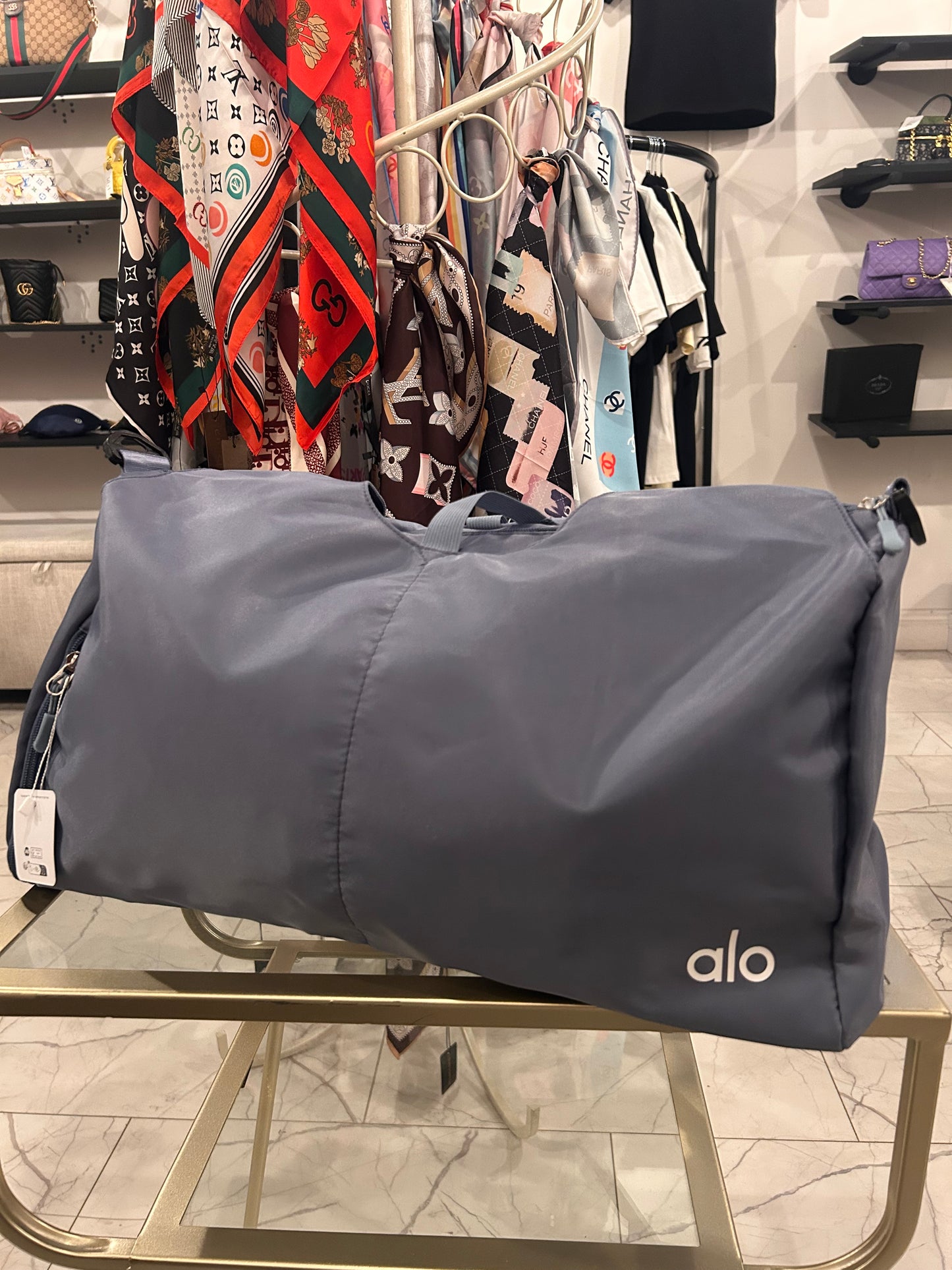 A DUFFLE BAG