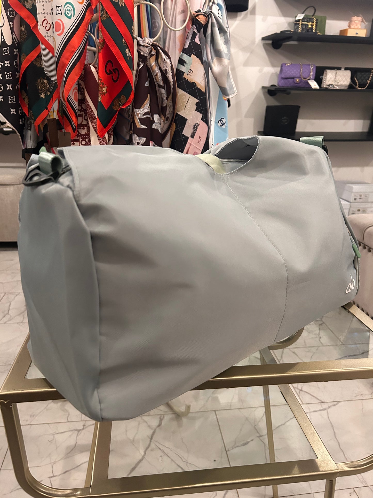 A DUFFLE BAG